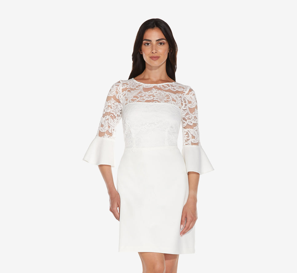 Vow Renewal Dresses | Adrianna Papell (White, Plus Sized, Beach \u0026 more)